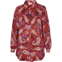 Usha Blouse beige / blauw / rood / zwart