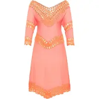 IZIA Zomerjurk oranje