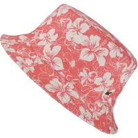Regatta Kinder/Kinder Crow Bloemen Canvas Emmer Hoed (Schelp Roze)