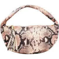 Faina Handtas rosa / zwart