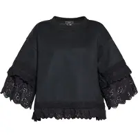 Faina Sweatshirt zwart