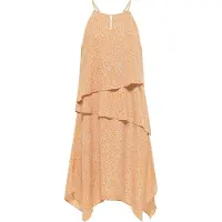 IZIA Zomerjurk nude / oranje