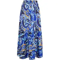 IZIA Rok blauw / lichtblauw / goudgeel / offwhite