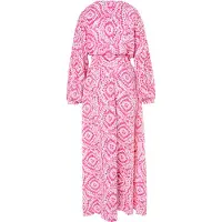 IZIA Jurk pink / wit