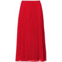 Mart Visser Lara Plisse Rok Rood
