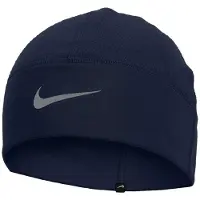 Nike Therma Fit Swoosh Fleece Beanie (Marineblauw)