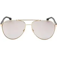 HUGO BOSS Gewone zonnebril heren (Zwart/Goud)