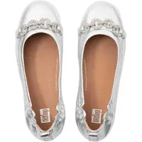 FitFlop Fit Flop Dames/Dames Allegro Sprankelende Ballerina Flats (Zilver)