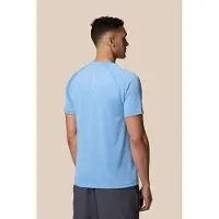 Castore Adapt Trainings T-Shirt Polyester Heren Blauw Actieve Kleding T-Shirts