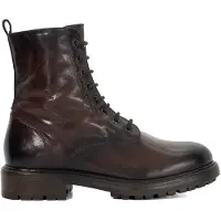 Dune London Veterlaarsjes 'Patley' donkerbruin