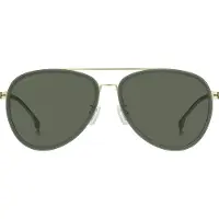 HUGO BOSS 1466/F/SK Zonnebril (Groen/Goud)