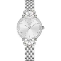 Invicta Wildflower 69111 Dames Horloge - Quartz Uurwerk - met witte Wijzerplaat - 30mm
