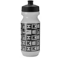 Nike Logo sportfles 650ml (Wit/Wit/Zwart/Zwart)