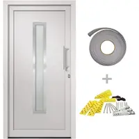 vidaXL Voordeur 98x190 cm wit