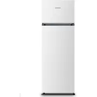 Heinner HF-HS243E++ Koel-vriescombinatie – 243 L – LED-verlichting – Mechanische Thermostaat – Omkeerbare Deur – Wit – 5 Jaar Garantie