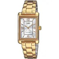 Casio LTP-1234PG-7AEG Timeless Collection Dames Horloge