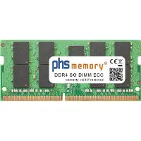 PHS-memory phs geheugen, 16GB RAM, compatibel met Synology DiskStation DS1621+, DDR4 SO DIMM, ECC, 2666MHz