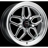 Weld Racing 17x10 Laguna Drag 5x120 ET42 BS7.2 Gloss BLK MIL DIA 78.1