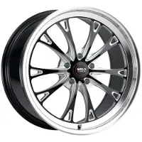 Weld Belmont Beadlock 17x10 / 5x114.3 BP / ET49 BS7.42 Gloss Black MIL DIA 78.1