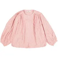 Garcia Blouse bruin / pitaja roze / wit
