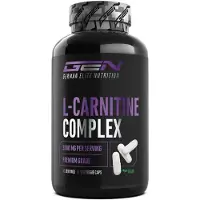 German Elite Nutrition L-Carnitine Triple Complex - 3000 mg per dagelijkse portie - Premium: Complex van Acetyl-l-carnitine, L-Carnitine Tartraat & Carnitine Fumaraat - 120 Capsules - Hoge Dosis - Veganistisch