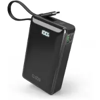 SBS Powerbank 1xusb-c & 1x Usb-a Int. Usb-c 20000mah 10w Lcd Black