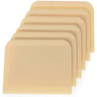 Hendi Rechthoekige deegschraper voor het portioneren van deeg, SET van 6 stuks - 554364