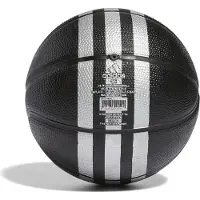 Adidas Basketball - Gr. 3 - Mini - Schwarz/Silber - - 3 - Bälle