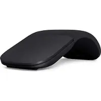 Microsoft Surface Arc Muis / Reismodel / Blauwe trackball / 1000 DPI / Draadloos Bluetooth / Zwart
