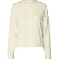 Selected Gebreid vest 'SLFThea' crème
