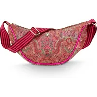 Pip studio Freya Half Moon Crossbody Bag Jabali Red