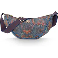 Pip studio Freya Half Moon Crossbody Bag Jabali Blue