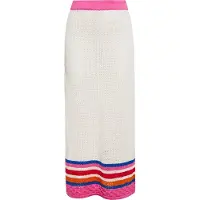 IZIA Rok donkerblauw / lichtroze / donkerrood / wit