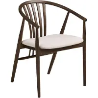 Ebuy24 Eetkamerstoel Agustin | hout grijs 57x78x54 cm eetkamerstoelen | NADUVI