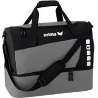 Erima Club 5 (S) Sporttas met Bodemvak - Granietl/Zwart - Maat S