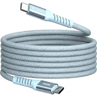 Verbatim Sync & Charge USB-C naar USB-C 60W magnetische kabel 120 cm - blauw