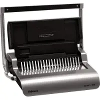 Fellowes plastic-inbindmachine Quasar+ 500, stanscapaciteit 25 vel, inbindcapaciteit 500 vel