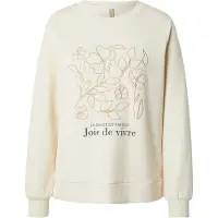 Soyaconcept Sweatshirt 'BANU 287' beige / donkerbeige / zwart