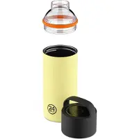 24Bottles Drinkfles 'Spin 730 ml' geel / oranje / zwart