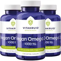 Vitakruid Vegan omega 3 1000 TG (90 softgels)
