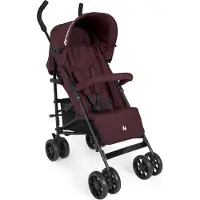 Hauck Fold N Care, Zonnescherm, Traditionele kinderwagen, Geschikt voor jongens en meisjes, Opvouwbaar, Blauw (zoals "bessen" in het Engels)