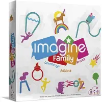 Toy Planet Imagine Family Board Game Spanish Version Blauw Kinderen