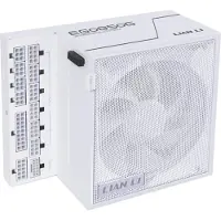 Lian Li Edge Gold 850W White - ATX12V 3.1 - 80 Plus Gold - 850 Watt - Modulair - Actieve PFC - PCIe 5.1 - L-vormig ontwerp - wit