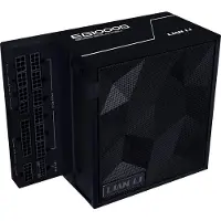 Lian Li Edge Gold 1000W + Hub - Voeding ATX12V 3.1 - 80 Plus Gold - 1000 Watt - Modulair - Actieve PFC - PCIe 5.1 - L-vormig ontwerp - zwart