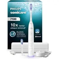 Philips Sonicare 7100 Series - Elektrische Tandenborstel - Wit - Extra Premium Gum Opzetborstel - Reisetui - Gezonder tandvlees - HX7420/02