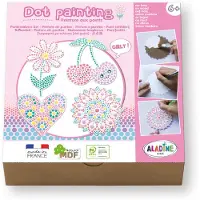 Aladine schilderen Dot Painting Set - creatieve knutselset voor kinderen.