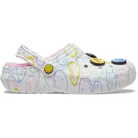 Crocs Klompen Smiley Classic Lined Clog dames 42 / 43