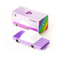 Candylab Toys Candycar World: B. BERRY (C935) 8,9x4,1x3cm, wooden diecast, magnetic, in giftbox, 3+