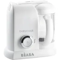 Beaba - Babycook Solo - 4-in-1 Baby Robot Mixer-Koker - Stoomkoken - Wit