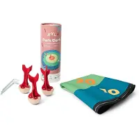 BS Toys BS XXL Park Darts - Dartspel Kinderen - Buitenspeelgoed - FSC - Speelgoed 6 jaar - Hout & Textiel - Actiefspel